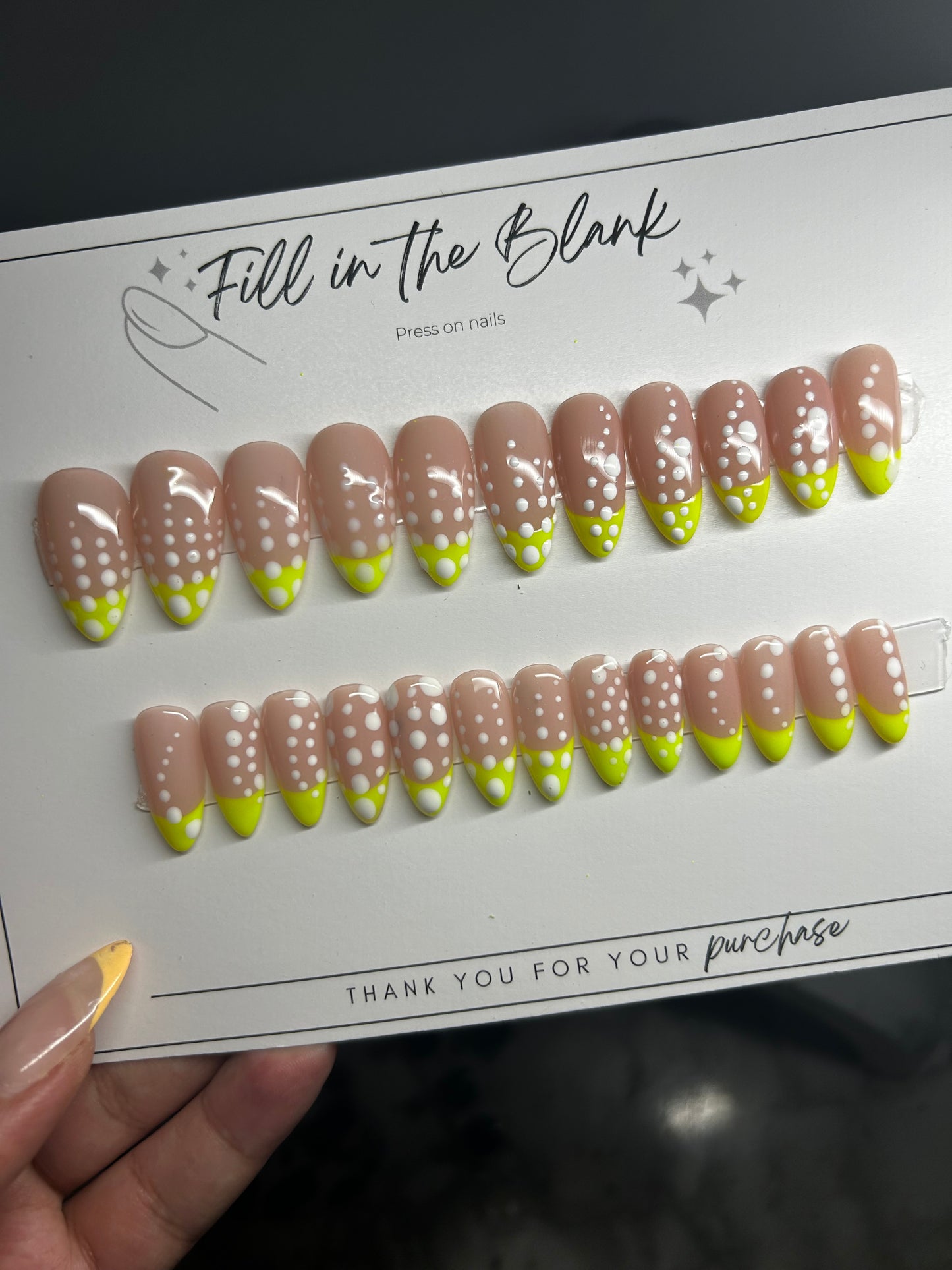 Hand Painted Nail Set