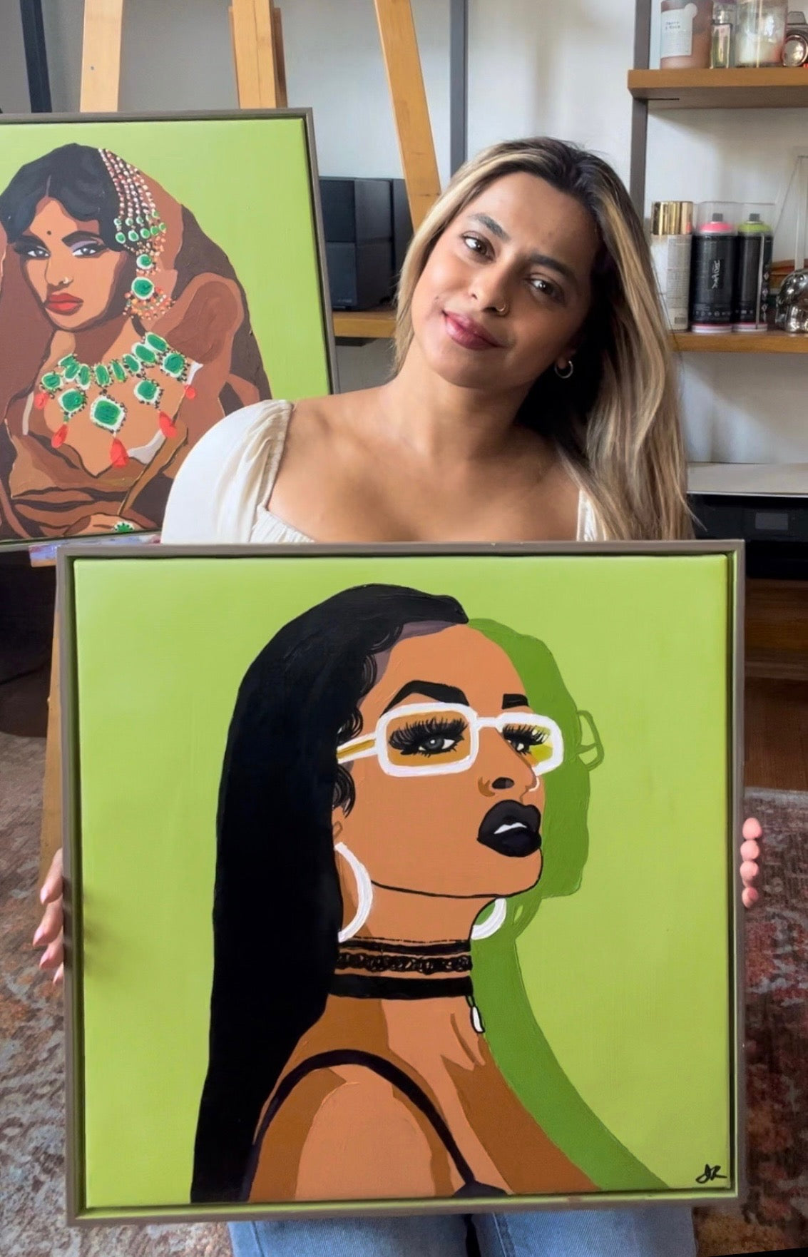 Diya (Original Acrylic)