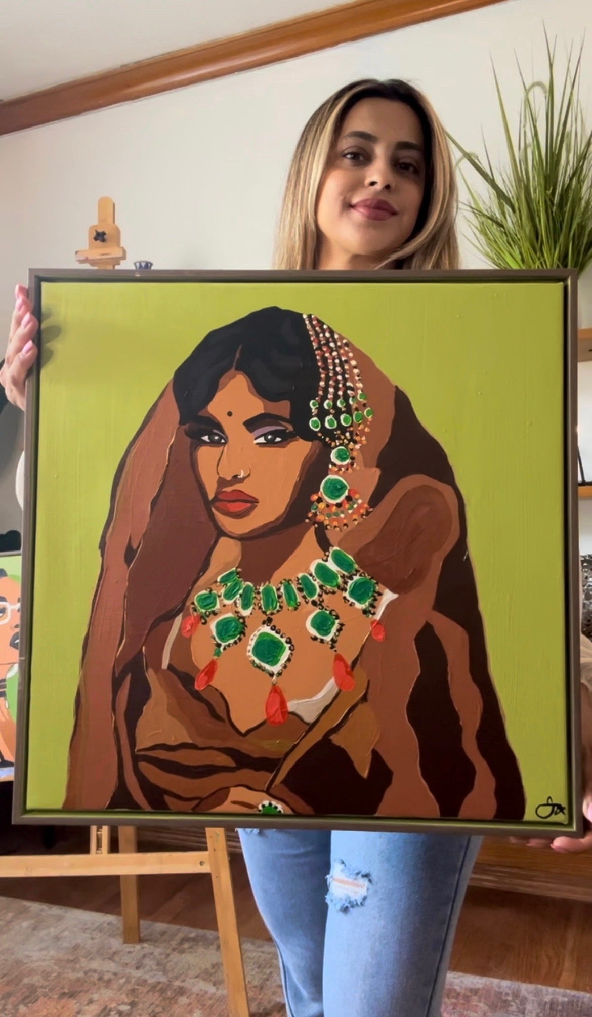 Jade (Acrylic Original)