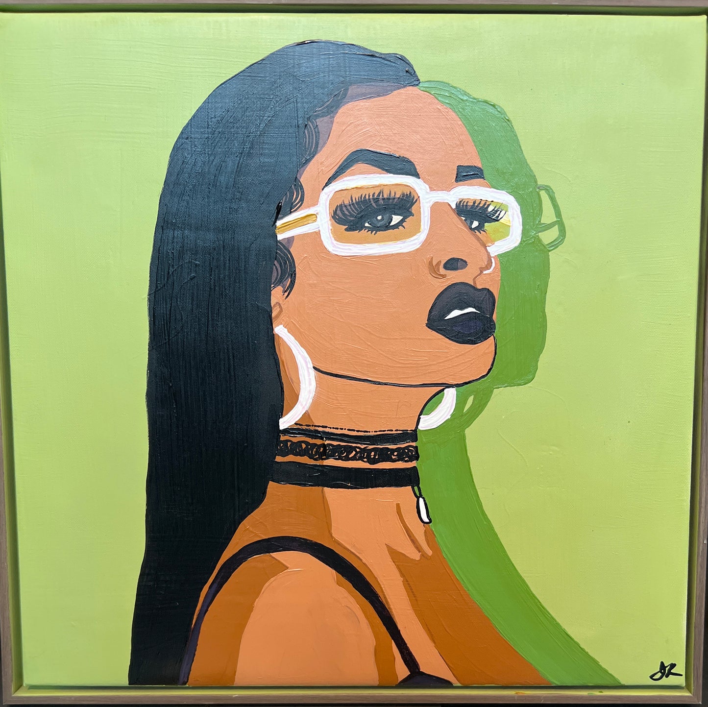 Diya (Original Acrylic)