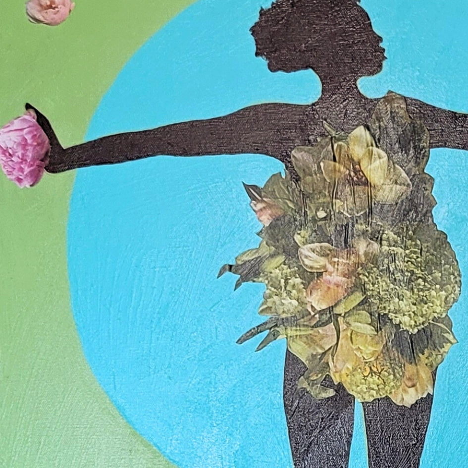 Holding the Line (Mixed Media)