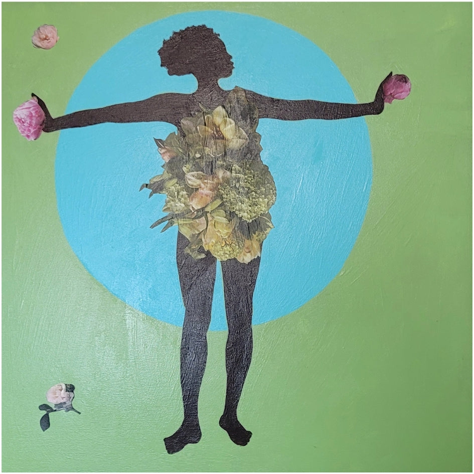 Holding the Line (Mixed Media)