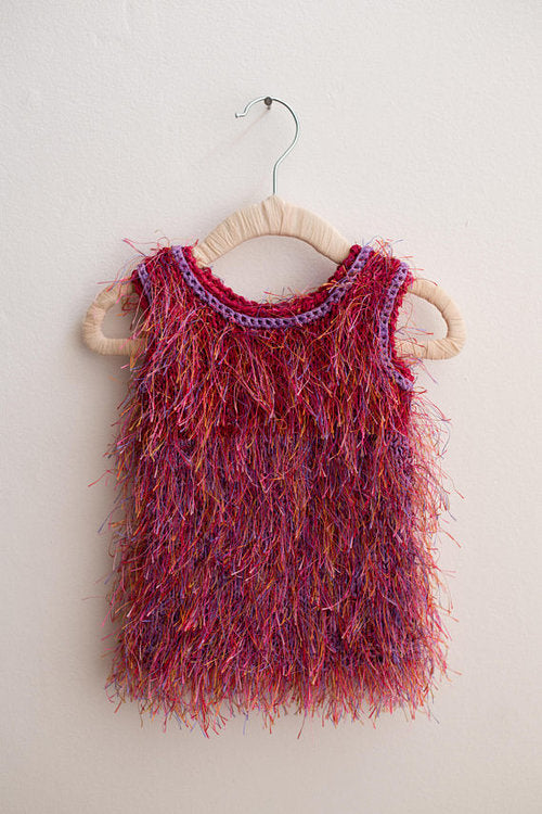 Fringy Fun Handmade Knit Top
