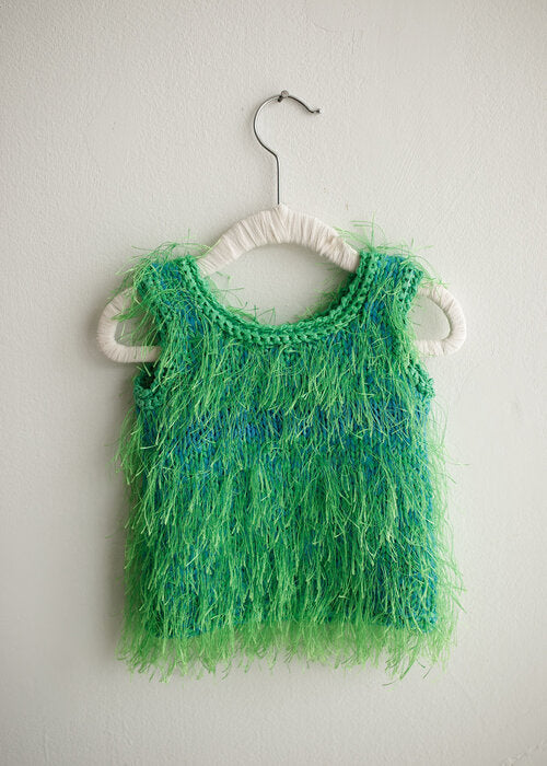 Lovely in Lime Handknit Top