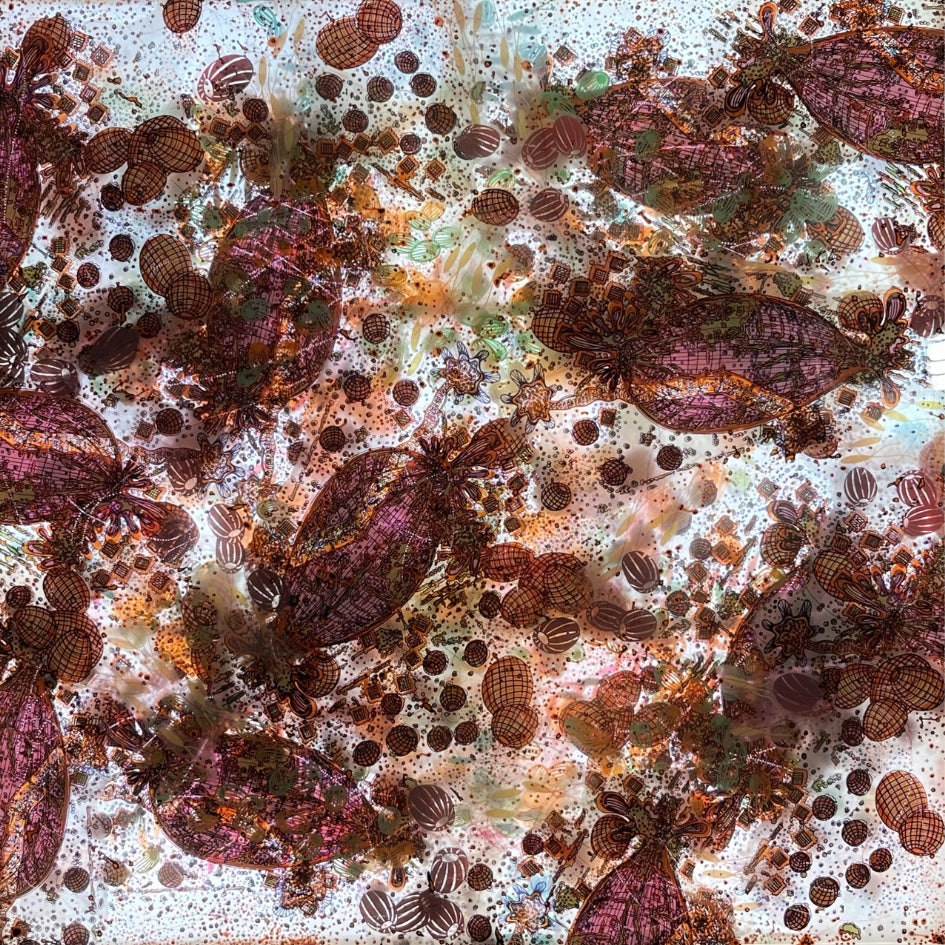 West Wind Wars #2 (Mixed Media Lightbox)