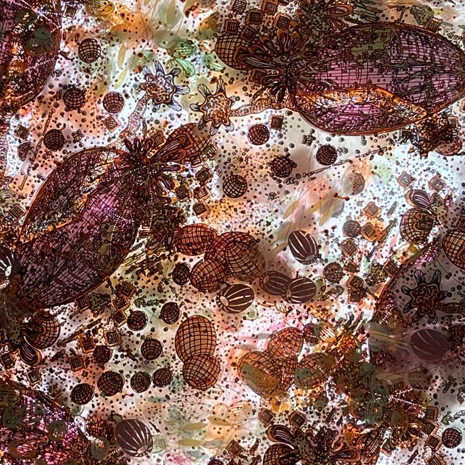 West Wind Wars #2 (Mixed Media Lightbox)