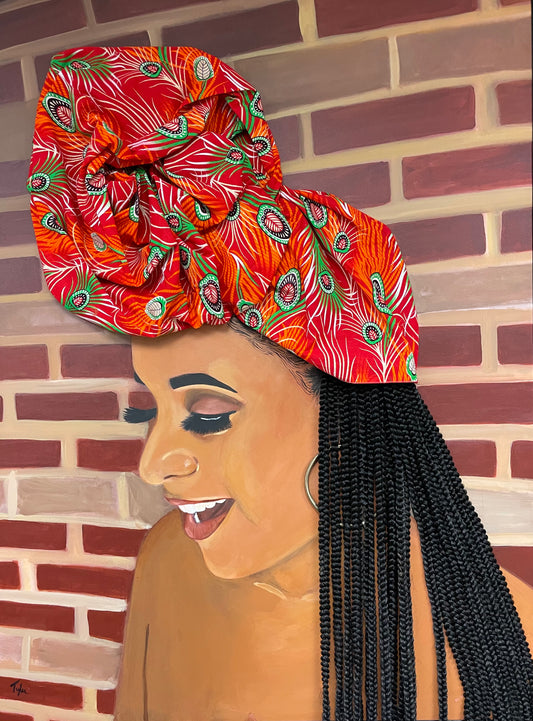 Happy (Mixed Media)
