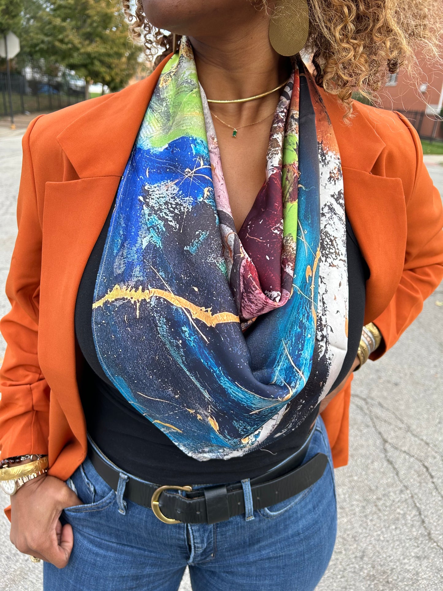 Silk Scarves by J. Hodges