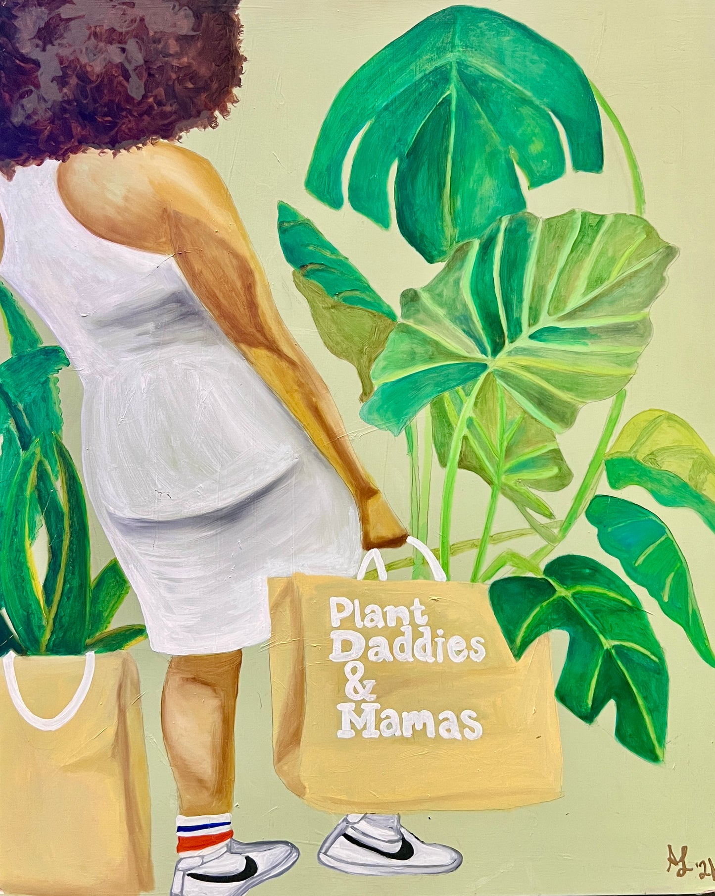 Plant Daddies & Mamas (Original Art)