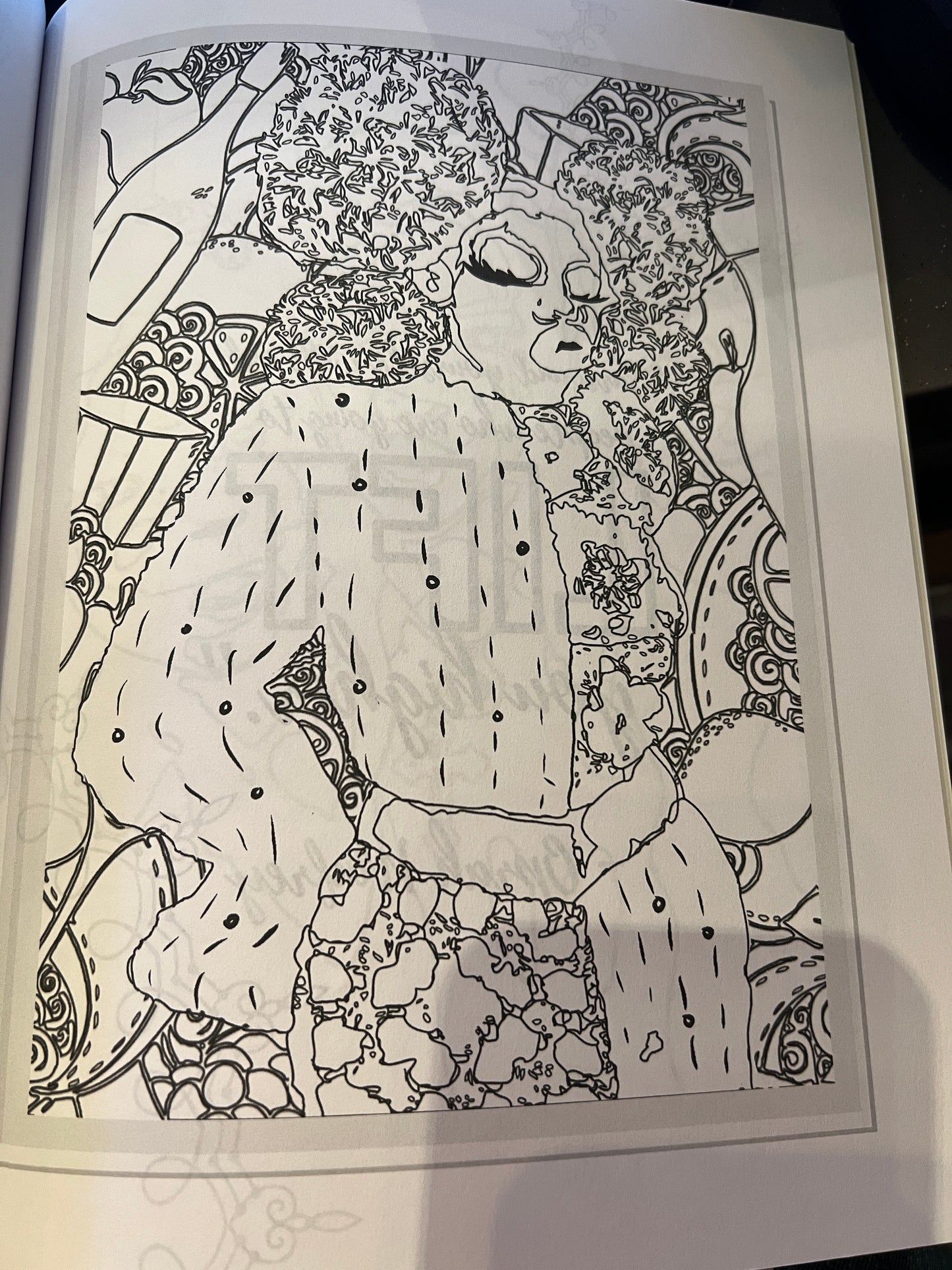 Girl Hyeros (Adult Coloring Book)