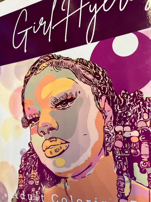 Girl Hyeros (Adult Coloring Book)