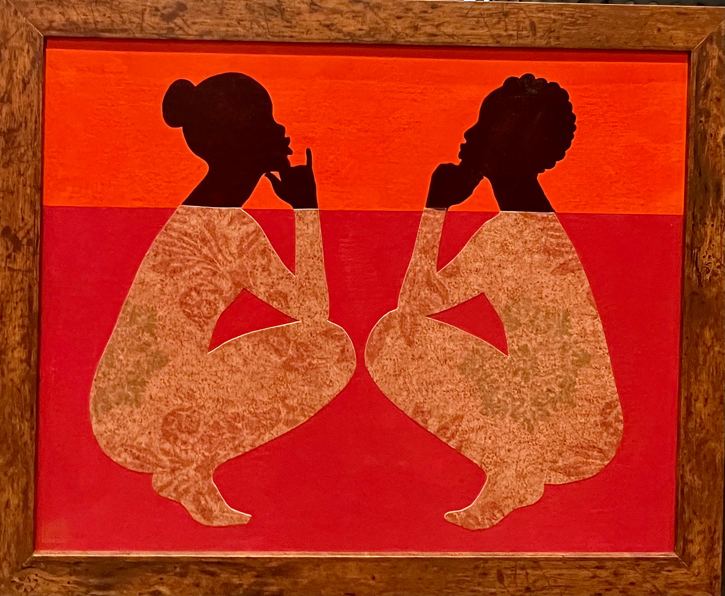 Vestiges of Two Worlds (Mixed Media)