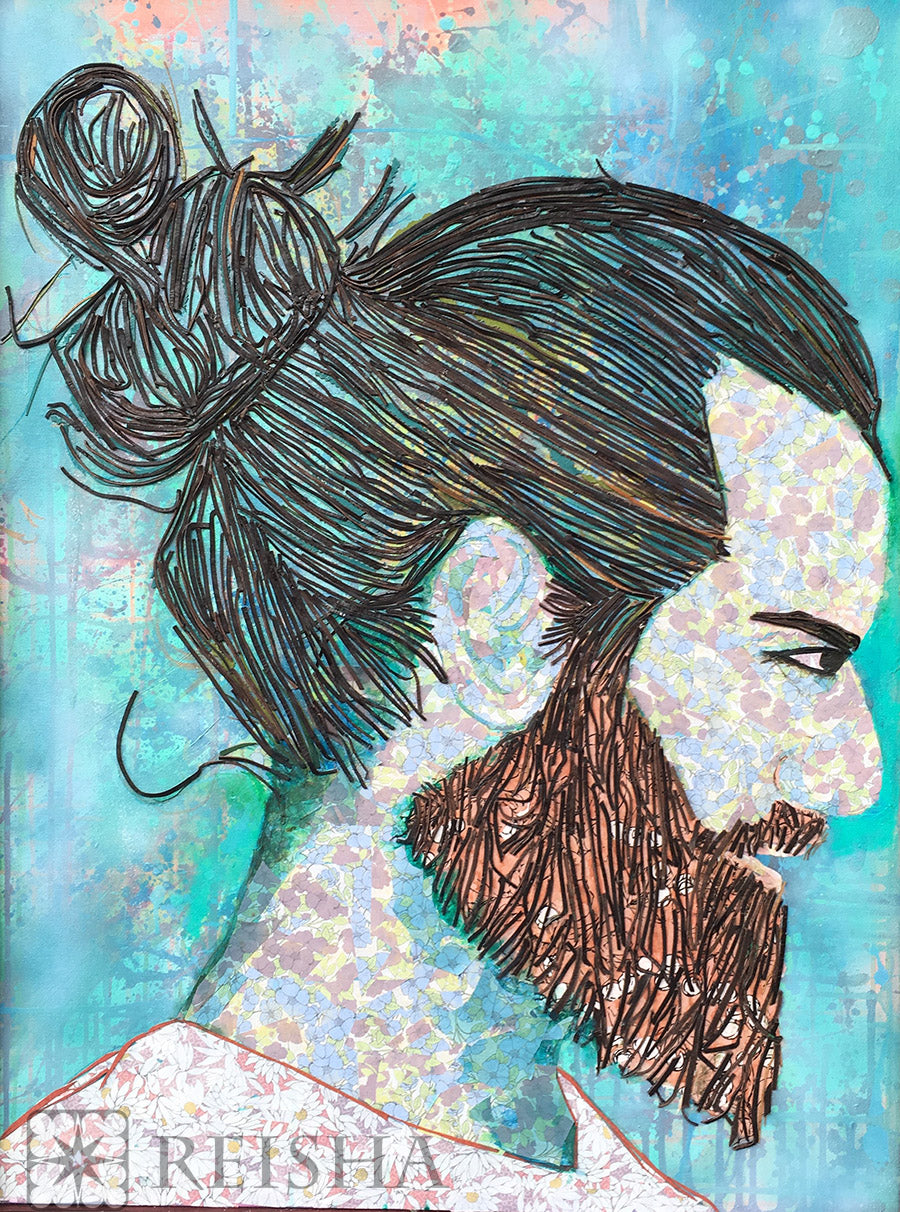 John Doe (Mixed Media)