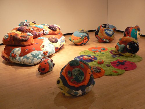 Living with Cotton Candy, Functional Art Sculpture