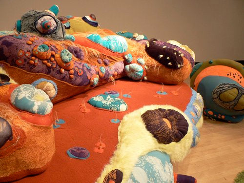 Living with Cotton Candy, Functional Art Sculpture