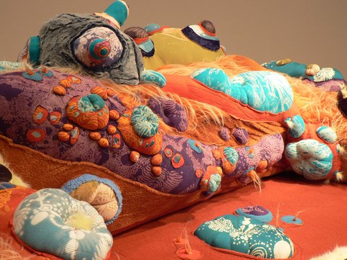 Living with Cotton Candy, Functional Art Sculpture