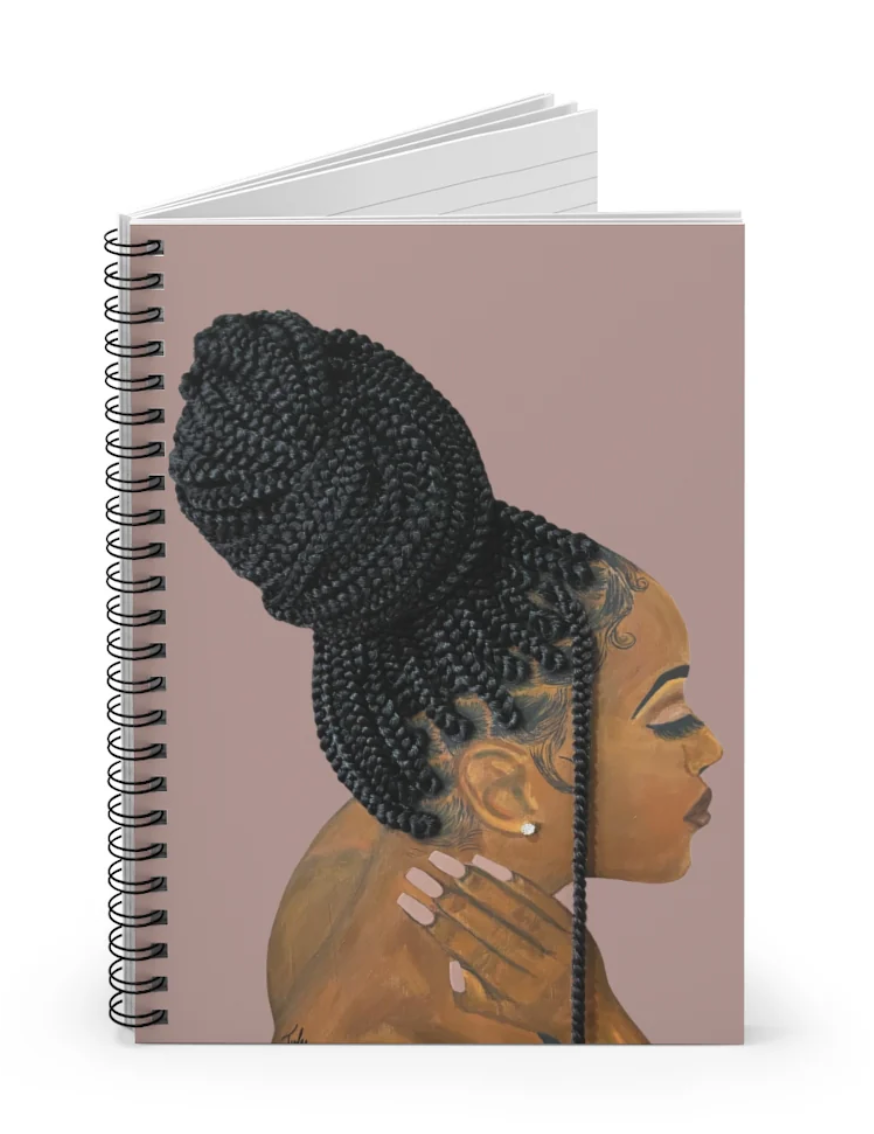 Inspire by Tyler, 2D Lined Notebook (No Hair)